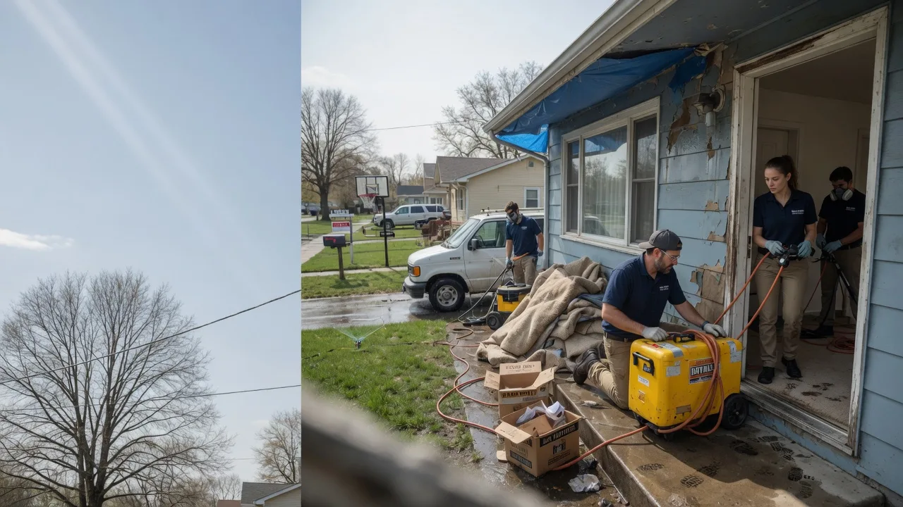 Basement Flood Cleanup in Henriette, MN near me